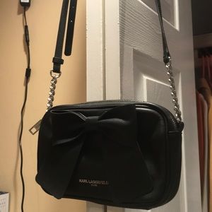 Black Karl Lagerfeld bag
